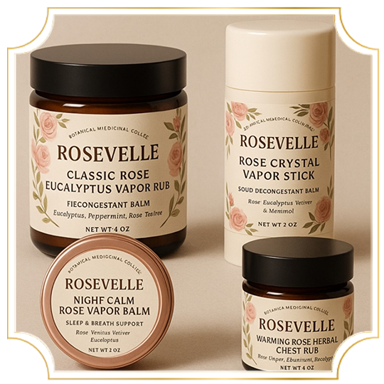 Night Calm Rose Vapor Balm