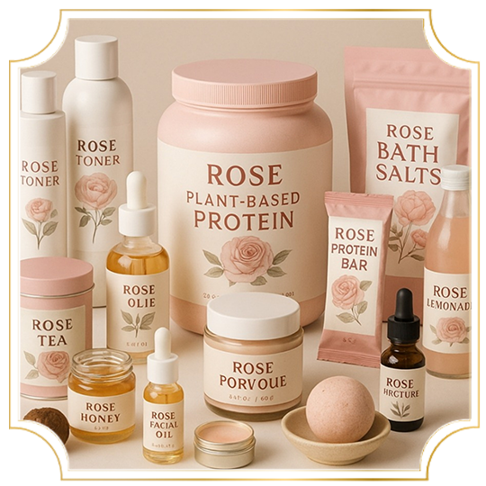Rose Wellness & Beauty Essentials