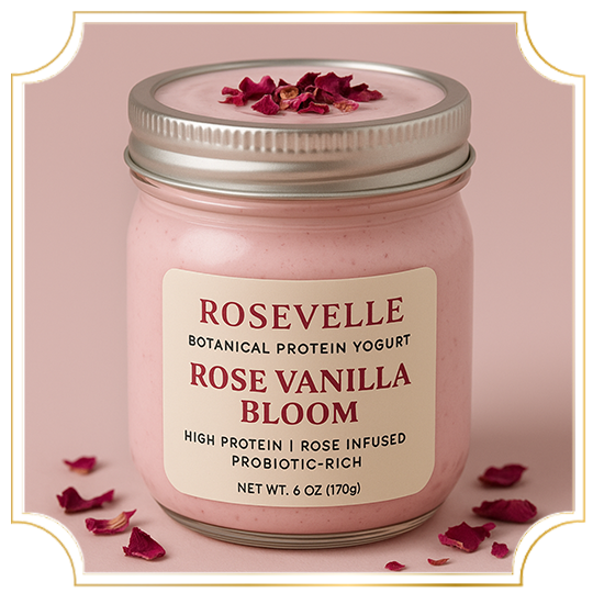 Rose Vanilla Bloom Yogurt