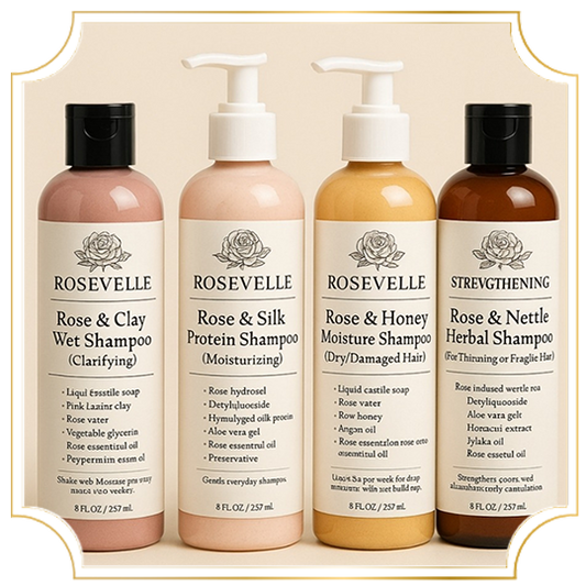 Rose & Silk Protein Shampoo