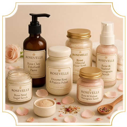 Rosevelle Glow Scrub Set