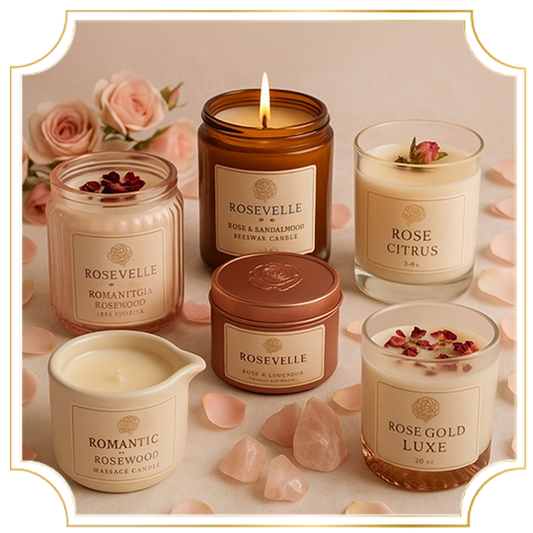 Rosevelle Luxury Scented Candle