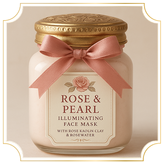 Rose & Pearl Glow Mask